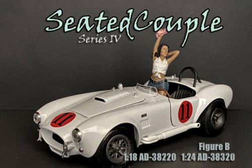 Seated couple series figure - seated,